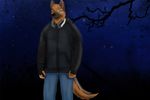  brown_fur canine claws dog dreery fur german german_shepherd green_eyes hazdak headphones hoodie invalid_color invalid_tag jacket jeans looking_at_viewer male mammal night outside sheperd sheppy solo standing 