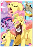  anal anal_penetration animal_genitalia anus bbmbbf blush butt carrot comic cum cunnilingus cutie_mark dialog discord_(mlp) draconequus english_text equestria_untamed equine erection fangs female fluttershy_(mlp) friendship_is_magic fur group group_sex hair horn horsecock improvised_dildo lagomorph lesbian long_hair male mammal messy my_little_pony open_mouth oral oral_sex pegasus penetration penis pink_hair purple_eyes purple_fur purple_hair pussy sex straight teal_eyes text threesome tongue tongue_out twilight_sparkle_(mlp) vaginal winged_unicorn wings yellow_fur 