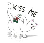  ambiguous_gender anus butt cat christmas feline garfield_(series) holidays mammal nermal 