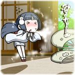  japanese_clothes kimono long_hair murata original short_kimono youkai yuki_onna 