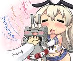  :3 =_= admiral_(kantai_collection) bare_shoulders black_neckwear black_panties blonde_hair blush chin_tickle drooling elbow_gloves gloves hair_ribbon hase_yu highleg highleg_panties innertube kantai_collection long_hair microskirt neckerchief open_mouth panties rensouhou-chan ribbon shimakaze_(kantai_collection) skirt smile solo_focus translated underwear 