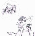  apple_bloom_(mlp) cub derpsickle eye_patch eyewear female femalemother friendship_is_magic hi_res mammal my_little_pony original_character rake tears young 