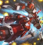  dolmel gm_(mobile_suit) gundam gundam:_ex_revue lowres mecha mobile_suit_gundam official_art space 