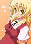  9law hidamari_sketch miyako oekaki school_uniform simple_background solo star 