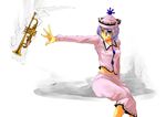  :p bad_id bad_pixiv_id hat instrument merlin_prismriver ryuura short_hair solo tongue tongue_out touhou trumpet 