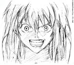  angry artist_request greyscale horror_(theme) monochrome neon_genesis_evangelion official_art sketch solo souryuu_asuka_langley 