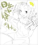  drum instrument k-on! monochrome solo tainaka_ritsu tomboy yamamoto_enji 