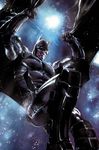  1boy armor batman batman:_arkham batman:_arkham_asylum batman_(series) bruce_wayne cape dc_comics gauntlets male male_focus mask santi_casas solo 