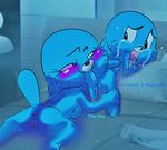  balls bite blush duo female gumball_watterson holding incest male nicole_watterson penis pussy straight tears text the_amazing_world_of_gumball young 