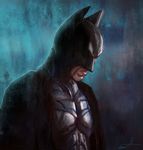  1boy armor batman batman_(series) bruce_wayne cape dc_comics highres male male_focus mask profile rin171 solo 