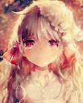  dress kagerou_project kozakura_marry leclle long_hair looking_at_viewer red_eyes smile solo 