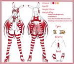  bunny cross_eyes eelball furry girl high_heels lilisena long_hair nurse original refernce_sheet stocking 