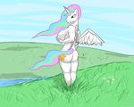  big_butt breasts butt equine friendship_is_magic horn horse huge_breasts mammal my_little_pony nocebo nude pony princess_celestia_(mlp) solo winged_unicorn wings 