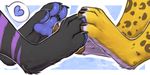  &lt;3 ambiguous_gender black_fur f-r95 feline footsie fur leopard mammal pawpads paws spots striped_fur tiger yellow_fur 