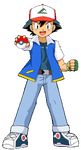  1boy cap lowres male male_focus poke_ball pokeball pokemon pokemon_(anime) satoshi_(pokemon) 