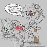  anal_insertion anal_penetration bdsm cub dildo domination friendship_is_magic gay harness hyper insertion male my_little_pony pain penetration pipsqueak_(mlp) sex_toy sketch smudge_proof spanking spike_(mlp) tears vibrator young 