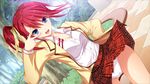  akino_subaru cameltoe game_cg hatsukoi_1/1 panties red_hair seifuku skirt tsukishima_kyou underwear 