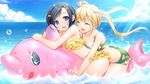  astraythem bikini game_cg ginta kagami_mimi swimsuit twintails 
