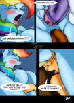  anal anal_penetration anthro anthrofied applejack_(mlp) balls blonde_hair blue_fur blush breasts comic cum cum_in_ass cum_in_pussy cum_inside dickgirl double_penetration equine eyes_closed female friendship_is_magic fur group hair horse intersex mammal multi-colored_hair my_little_pony nipples open_mouth orange_fur penetration penis pony pussy rainbow_dash_(mlp) rainbow_hair rarity_(mlp) saliva sex suirano tongue vaginal vaginal_penetration vein 