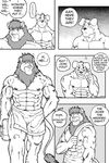  dialog feline gay lion male mammal muscles ryuu_majin ryuumajin text 