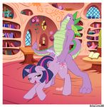  art: challen cum cum_inside cutie_mark doggystyle dragon equine female friendship_is_magic from_behind grown_up hair horn horse male mammal my_little_pony open_mouth orgasm penetration pony purple_eyes purple_hair sex spike_(mlp) straight twilight_sparkle_(mlp) unicorn 