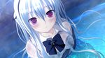  blush bra close game_cg long_hair makita_maki see_through seifuku shinigami_no_testament underwear vivi_alhazerd water wet 