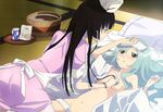  blush furuya_mero megami no_bra nopan nurse open_shirt sadakata_kikuko sanka_rea sankarea 