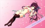  akane_iro_ni_somaru_saka blush bra nagase_minato panties ryohka thighhighs underwear 