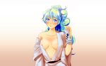  breasts japanese_clothes nia_teppelin nipple_slip nipples tengen_toppa_gurren_lagann 