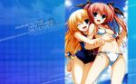  akatsuki_no_goei bikini kurayashiki_tae nikaidoh_reika nipples school_swimsuit swimsuit tomose_shunsaku 