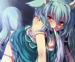  animal_ears ex_keine horns kamishirasawa_keine long_hair nejime panties red_eyes tail touhou underwear 