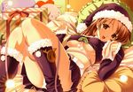  christmas hat koutaro nijiiro_zakura panties skirt underwear 