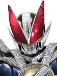  armor bad_id bad_pixiv_id bodysuit goggles kamen_rider kamen_rider_den-o_(series) kamen_rider_new_den-o machinery male_focus portrait reon_(saikyou) simple_background solo white_background 