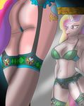  anthrofied back_turned bra breasts butt cleavage clothed clothing collinscorpio cutie_mark equine feathers female friendship_is_magic fur hair hi_res hooves horn horse legwear lingerie long_hair low-angle_shot mammal mirror multi-colored_hair my_little_pony navel open_mouth panties pink_fur pony presenting princess_cadance_(mlp) purple_eyes smile solo standing stockings underwear winged_unicorn wings 