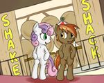  button_mash_(mlp) cute equine fearingfun female feral friendship_is_magic horn horse male mammal my_little_pony pony sweetie_belle_(mlp) unicorn 