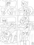  cheerilie_(mlp) comic friendship_is_magic jbond my_little_pony penis pussy sketch socks vaginal 