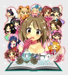  animal_ears bad_id bad_pixiv_id bonnet book bow breasts carriage choker cleavage flower fujiwara_hajime futaba_anzu glass_slipper gloves horse idolmaster idolmaster_cinderella_girls igarashi_kyouko jougasaki_rika kohinata_miho large_breasts mimura_kanako mochizuki_hijiri mukai_takumi multiple_girls paw_gloves paws pink_check_school pink_dot_balloon red_gloves ribbon sajou_yukimi sakuma_mayu sparkle takamori_aiko totoki_airi wakui_rumi 