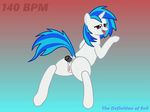  anal animated dildo friendship_is_magic my_little_pony sex_toy thedefinitionofevil vinyl_scratch_(mlp) 