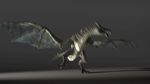  animated animated_gif argodaemon dancing dragon monster motion_blur no_humans realistic shadow the_elder_scrolls the_elder_scrolls_v:_skyrim 