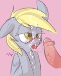  balls blonde_hair cum cum_everywhere cum_in_hair cum_on_face cum_on_penis cum_string derp derp_eyes derpy_hooves_(mlp) disembodied_penis duo equine erection female friendship_is_magic fur grey_fur hair half-closed_eyes horse human humanoid_penis male mammal messy my_little_pony open_mouth penis pony shaded signature simple_background straight teeth tongue tongue_out whoop yellow_eyes 