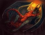  anthro argonian bed bedroom butt candle candle_light claws cuddling cute dragon duo embrace eyes_closed gay hair happy horn hug long_hair male malk quirachen romantic scalie scar spikes spykezap sweetness the_elder_scrolls video_games western_dragon wings 
