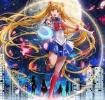  aino_minako bishoujo_senshi_sailor_moon bishoujo_senshi_sailor_moon_crystal blonde_hair blue_eyes blue_sailor_collar boots bow building choker city dress full_moon gloves hino_rei holding holding_wand kino_makoto komecchi long_hair magical_girl mizuno_ami moon moon_stick multiple_girls night petals red_bow red_choker sailor_collar sailor_jupiter sailor_mars sailor_mercury sailor_moon sailor_senshi_uniform sailor_venus sky star_(sky) tsukino_usagi wand white_gloves 