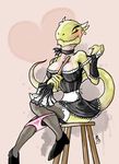  breasts female french_maid invalid_tag lifts-her-tail lusty_argonian_maid maid maid_uniform panties panties_down scalie solo the_elder_scrolls the_elder_scrolls_v:_skyrim underwear video_games 