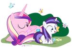  alpha_channel dm29 equine female feral friendship_is_magic horn horse mammal my_little_pony original_character pony princess_cadance_(mlp) unicorn winged_unicorn wings 
