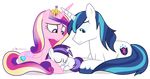  alpha_channel dm29 equine female feral friendship_is_magic horn horse male mammal my_little_pony original_character pony princess_cadance_(mlp) shining_armor_(mlp) unicorn winged_unicorn wings 