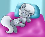  bed equine female friendship_is_magic horse mammal my_little_pony pony pussy silver_spoon_(mlp) simple_background solo young 
