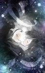  1girl black_hair closed_eyes hebi_(yurari) long_hair original short_hair tanabata 