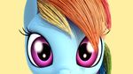  2snacks 3d equine female feral friendship_is_magic hair horse looking_at_viewer mammal multi-colored_hair my_little_pony pink_eyes pony rainbow_dash_(mlp) rainbow_hair solo soul_devouring_eyes 