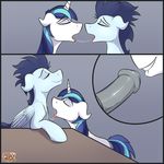  duo eyes_closed fellatio flared_penis friendship_is_magic gay horsecock kissing male my_little_pony notsafeforhoofs oral oral_sex penis sex shining_armor_(mlp) soarin_(mlp) wonderbolts_(mlp) 