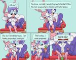  anus babs_bunny bedroom_eyes breasts carrot female fifi_la_fume gentlemanpaux hindpaw lesbian looking_at_viewer nipples paws pussy tiny_toon_adventures tiny_toons warner_brothers 